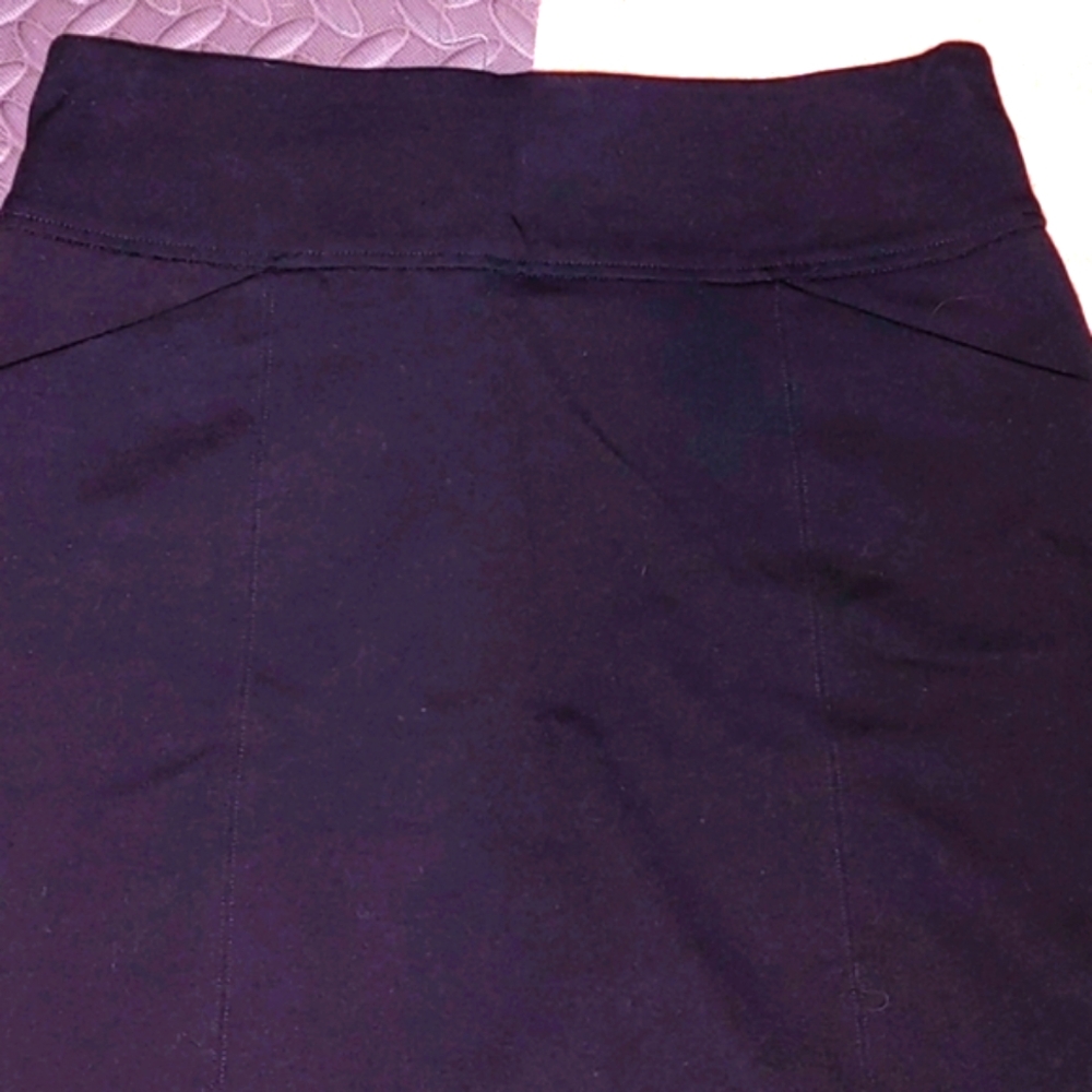 Charter club Black stretch pencil skirt with pockets
